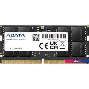 Оперативная память ADATA 16ГБ DDR5 SODIMM 5600 МГц AD5S560016G-S