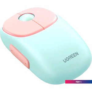 Мышь Ugreen Fun+ MU102 15722 (мятный/розовый)