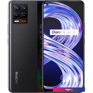 Смартфон Realme 8 4GB/64GB с NFC (кибер черный)