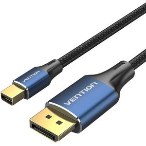 Кабель Vention HCFLH miniDisplayPort - DisplayPort (2 м, черный)