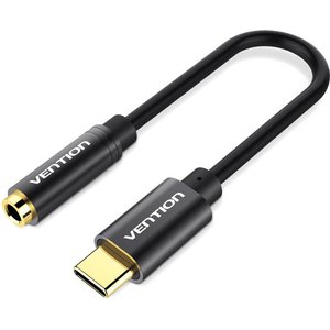 Кабель Vention BGCBA USB Type-C - 3.5 Jack (0.1 м, черный)