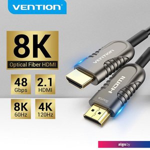 Кабель Vention AAZBQ HDMI - HDMI (20 м, черный)