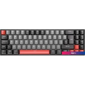 Клавиатура Royal Kludge RK71 ISO RGB (черный, RK Red)