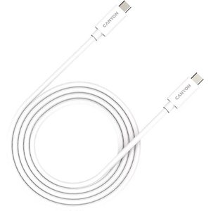 Кабель Canyon UC-42 CNS-USBC42W USB Type-C - USB Type-C (2 м, белый)