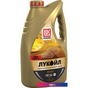 Моторное масло Лукойл Люкс cинтетическое API SN/CF 5W-40 4л