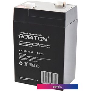 Аккумулятор для ИБП Robiton VRLA6-4.5 (6В/4.5 Ач)