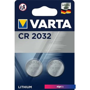 Батарейка Varta Lithium 6032 CR 2032 BL2