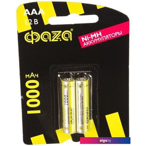 Аккумулятор Фаza AAA 1000 мАч 1.2В 5002913 (2 шт)