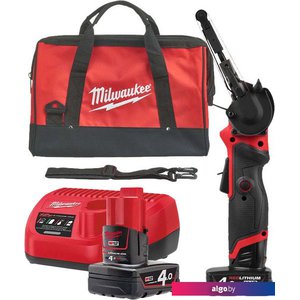 Ленточная шлифмашина Milwaukee M12 Fuel FBFL13-402B (с 2-мя АКБ, сумка)