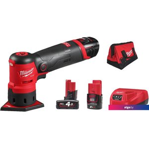 Дельташлифмашина Milwaukee M12FDSS-422X 4933479681 (с 2-мя АКБ 2 Ач, 4 Ач)