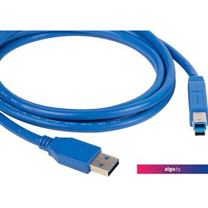 Кабель Kramer Electronics USB-A - USB-B C-USB3/AB-6 (1.8 м, синий)