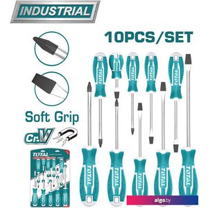 Набор отверток Total THT250610 (10 предметов)