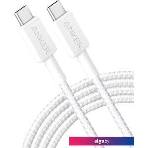 Кабель Anker PowerLine 322 USB Type-C - USB Type-C A81F6H21 (1.8 м, белый)