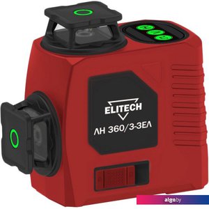 Лазерный нивелир ELITECH ЛН 360/3-ЗЕЛ E0306.017.00