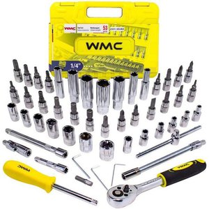 Универсальный набор инструментов WMC Tools WMC-2531-5 Euro (53 предмета)