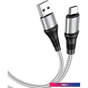 Кабель Hoco X50 Micro USB (серый)