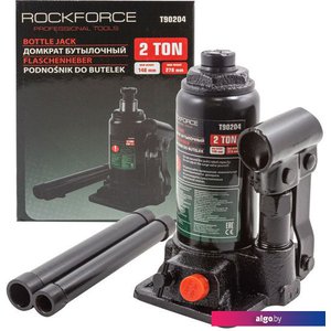 Бутылочный домкрат RockForce RF-T90204(DS) 2т