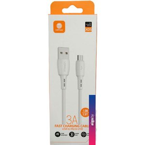 Кабель Vipfan X05 USB Type-A -microUSB (1 м, белый)