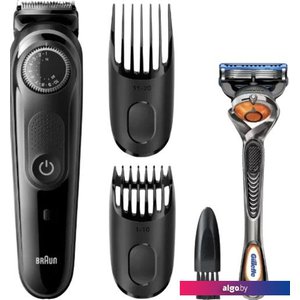 Триммер для бороды и усов Braun BT3941TS с бритвой Fusion ProGlide