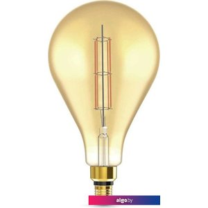 Светодиодная лампочка Gauss Filament PS160 E27 6W 890lm 2700K golden straight 179802118