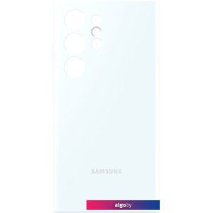 Чехол для телефона Samsung Silicone Case S24 Ultra (белый)