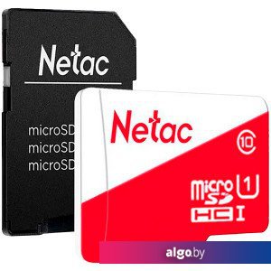 Карта памяти Netac microSDXC NT02P500ECO-128G-R