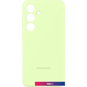 Чехол для телефона Samsung Silicone Case S24+ (лайм)