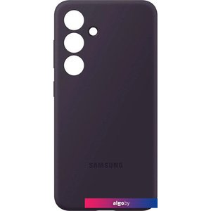 Чехол для телефона Samsung Silicone Case S24+ (темно-фиолетовый)