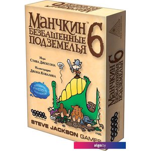 Настольная игра Мир Хобби Манчкин 6: Безбашенные подземелья