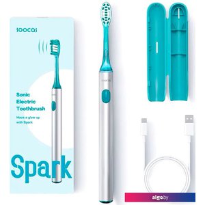 Электрическая зубная щетка Soocas Spark Toothbrush Review MT1 (серебристый)