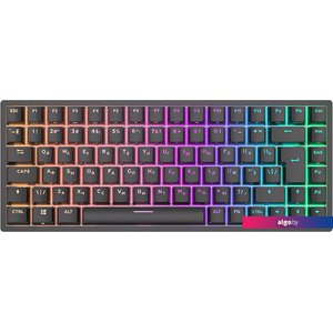 Клавиатура Royal Kludge RK84 ISO RGB (черный, RK Red)