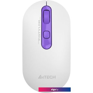 Мышь A4Tech Fstyler FG20 (белый/фиолетовый)