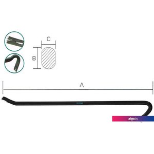 Лом-гвоздодер Total THT431362