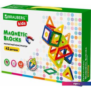 Конструктор BRAUBERG 663846 Kids Magnetic Big Blocks-42