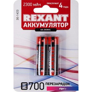 Аккумулятор Rexant AA 2300mAh 1 шт 30-1423