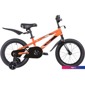 Детский велосипед Novatrack Juster 16 2023 165JUSTER.OR23 (оранжевый)