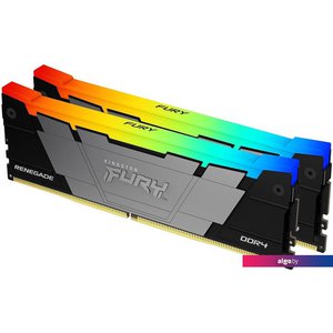 Оперативная память Kingston FURY Renegade RGB 2x8ГБ DDR4 3200МГц KF432C16RB2AK2/16