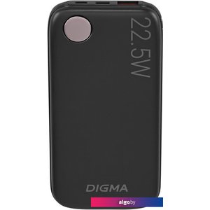 Внешний аккумулятор Digma DGPF10B 10000mAh (черный)