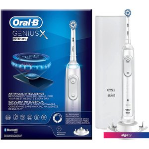 Электрическая зубная щетка Oral-B Genius X 20100S White D706.514.6X