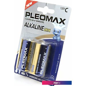 Элементы питания Pleomax LR14 BL-2