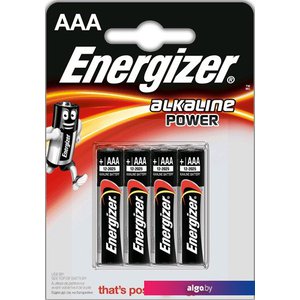 Батарейки Energizer Alkaline Power AAA 4 шт
