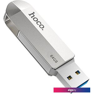 USB Flash Hoco UD10 64GB (серебристый)