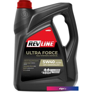Моторное масло Revline Ultra Force Synthetic 5W-40 5л