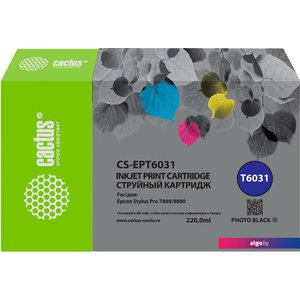 Картридж CACTUS CS-EPT6031 (аналог Epson EPT6031)