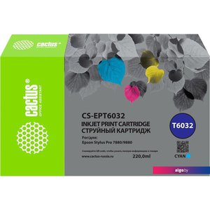 Картридж CACTUS CS-EPT6032 (аналог Epson EPT6032)