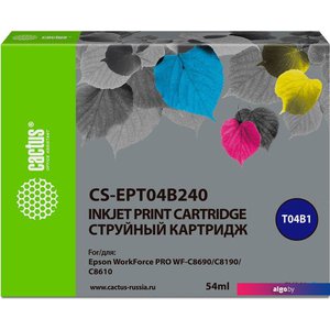 Картридж CACTUS CS-EPT04B240 (аналог Epson EPT04B240)