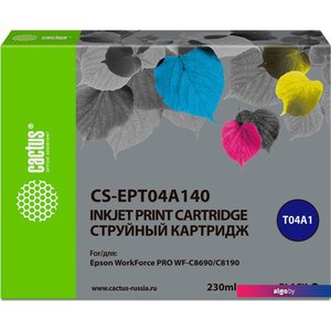 Картридж CACTUS CS-EPT04A140 (аналог Epson EPT04A140)