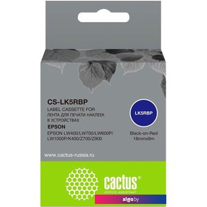 Картридж CACTUS CS-LK5RBP (аналог Epson LK5RBP)