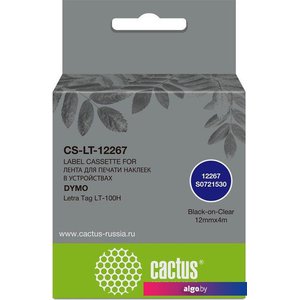 Картридж CACTUS CS-LT-12267 (аналог Dymo LT-12267)