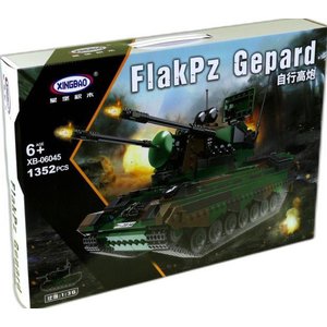 Конструктор XingBao Military XB-06045 Зенитная самоходная установка FlakPz Gepard